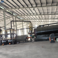 Vente directe d'usine - Machine de pyrolyse de pneus usagés entièrement automatique - Système de pyrolyse de plastique en carburant
