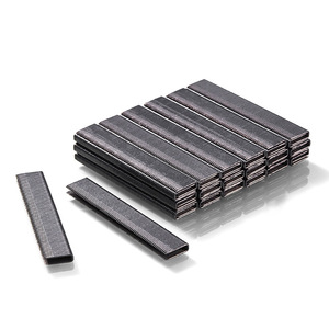 Agrafes Dinglang Crown 0,8 mm 2 à 2,9 pouces en acier au carbone, surface lisse, emballage en vrac pour pistolet à clous - Product Image 1