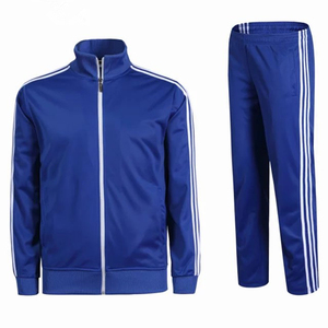 Los hombres de manga larga <span class=keywords><strong>traje</strong></span> de <span class=keywords><strong>terciopelo</strong></span> Jogging al aire libre formación sudadera Kit - Product Image 4