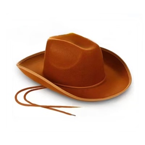 Wholesale Western Denim <strong>Hat</strong> for Adults Women and <strong>Men's</strong> Summer Outdoor Sunshade with Feather Brim <strong>Festive</strong> Party and Cowboy Cap - Product Image 5