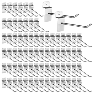 Offre Spéciale Échantillons Gratuits Crochets de Présentation en Métal pour Panneaux Perforés de Supermarché - Product Image 3