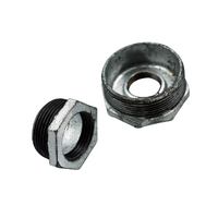 Raccord en fonte zinguée avec filetage BSP pour produits chimiques, huile, eau, gaz – Tête forgée en fonte malléable