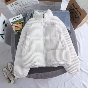 Nueva Sección de Ropa de Pana de Algodón para Mujer, Chaqueta Corta Holgada a la Moda - Product Image 2