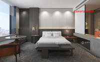 Melinco Architecture 3D de luxe pour hôtel, bureau, restaurant, maison d'habitation et villa moderne pour la décoration du salon