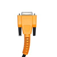 Arnés de prueba principal Anche OBD2 OBDII de 16 pines con cable probador de emisiones con resistencia, adaptador de diagnóstico J1962 para estación de inspección