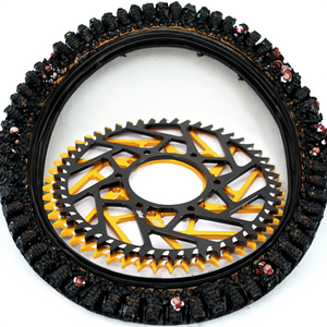 Piezas de Bicicleta Eléctrica de Cross, Piñón Trasero de <span class=keywords><strong>Cadena</strong></span> <span class=keywords><strong>520</strong></span> de Acero Inoxidable con Autolimpieza Personalizada, 46T-60T, Nuevo, 6 Meses de Garantía, Surron Ultra - Product Image 3