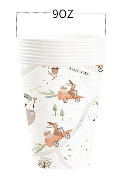 vaso de papel de 9 oz