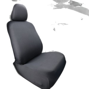 Housse de protection de siège auto élastique monobloc, <span class=keywords><strong>coussin</strong></span> intégré quatre saisons, ajustement standard conducteur et passager - Product Image 5