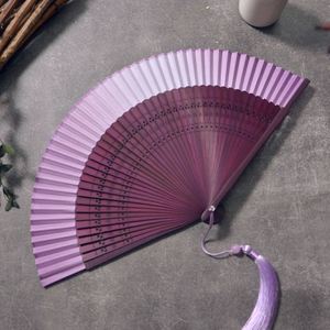 Éventails pliants en soie chinoise <span class=keywords><strong>pour</strong></span> femmes et filles, style japonais, artisanat en bambou imprimé, cadeaux de mariage <span class=keywords><strong>pour</strong></span> invités - Product Image 2