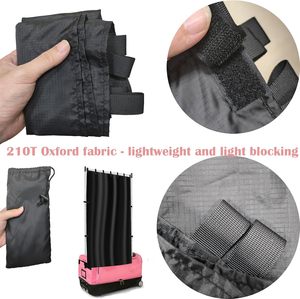 <span class=keywords><strong>Sac</strong></span> de danse à roulettes avec rideau d'intimité et support, écran de séparation portable pour vestiaire - Product Image 3
