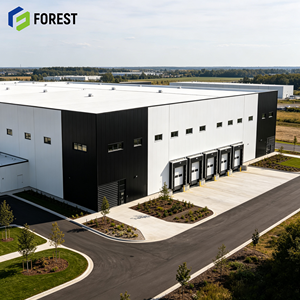 Almacén Logístico Modular de Acero de Alta Capacidad, Depósito de Almacenamiento Industrial Prefabricado de Alta Resistencia - Product Image 1