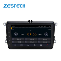 Autoradio Android 9 pouces Gps intégré, stéréo, vidéo, pour VW golf 5 6 Tiguan Jetta Skoda superb 2 Seat Leon