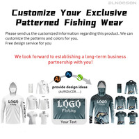 Chemises de pêche classiques à manches longues UPF50+ Protection UV Légère Hoodie de pêche personnalisé Unisexe Grande taille Vêtements de pêche
