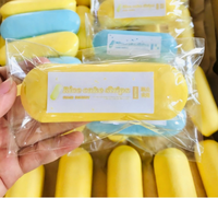 Bâtonnets de gâteau de riz souples en forme de pouce, six couleurs, jouets anti-stress moelleux, vente en gros, jouets tendance mignons en PU, imitation alimentaire réaliste, à remontée lente