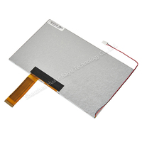 9.0 inci rasio aspek lebar TFT LCD 1024x600 TV Mobil Lcm Panel LVDS antarmuka TN Panel 450cd/m2 HannStar HSD090IFW1-A01