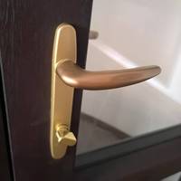 Puerta Arqueada Minimalista de Madera y Aluminio Vintage con Ventanas Blancas Delgadas, Impermeable, para Dormitorio, Pasillo, Baño y Uso en Exteriores