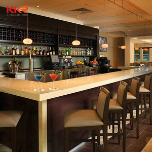 KKR <span class=keywords><strong>resina</strong></span> acrilica superficie solida Reception scrivania tavolo da bar superficie solida Reception <span class=keywords><strong>in</strong></span> pietra artificiale - Product Image 3