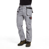 Pantalon cargo renforcé pour homme avec poches porte-outils pour charpentier, ingénieur, électricien