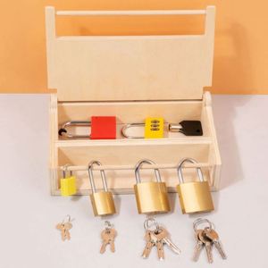 Hands-On Learning Practical Life Skills Montessori <b>Toys</b> 3 4 5 Year Old <b>Tool</b> Lock and Key <b>Set</b> for Kids - Product Image 5
