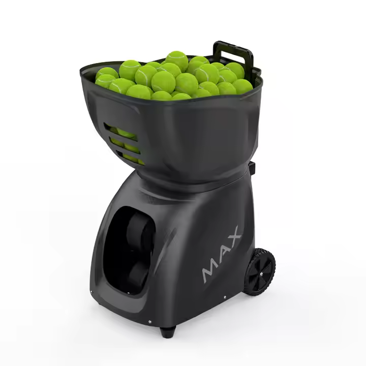 Durable High Quality Metal & ABS Portable Tennis Machine PUSUN PT-MAX B 120+ Balls Indoor/Outdoor Use Training