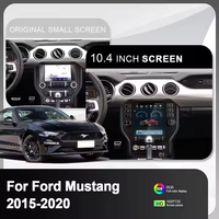 Navihua Radio mobil sistem Multimedia, upgrade baru 10.4 inci layar sentuh Radio mobil untuk Ford Mustang 2015 2020 navigasi GPS