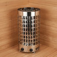 Sauna Inframerah Jauh Modern Kelas Komersial untuk 3-4 Orang, Terbuat dari Kayu Hemlock Kanada untuk Instalasi Spa Dalam Ruangan