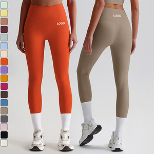 XXW-2186 en gros femmes course bout à bout façonnage Leggings haute qualité taille haute respirant Gym Yoga <span class=keywords><strong>pantalon</strong></span> - Product Image 1