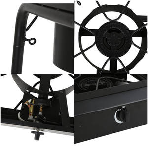 20PSI Regulador de alta presión Estufa de <span class=keywords><strong>gas</strong></span> para acampar Estufa de <span class=keywords><strong>gas</strong></span> LPG Estufa de <span class=keywords><strong>gas</strong></span> arrullo - Product Image 4