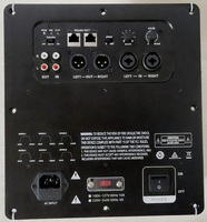 Amplificateur de puissance POWAVESOUND 100W 300W 600W Module d'amplificateur de subwoofer pour haut-parleur audio domestique et cinéma DSP intégré en option