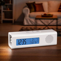 Venta de Fábrica: Reloj Despertador Multifuncional 3 en 1 con Radio FM, Linterna LED y Calendario
