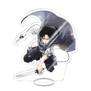 Shingeki No Kyojin Stand Modèle Poupée <span class=keywords><strong>Eren</strong></span> Jager <span class=keywords><strong>Mikasa</strong></span> Levi Ackerman <span class=keywords><strong>Armin</strong></span> Décor De Bureau Shingeki No Kyojin PVC Figure - Product Image 4