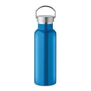 Bouteille isotherme en acier inoxydable de 500 ml avec logo personnalisé promotionnel, poignée en métal, design moderne et portable pour le sport et la remise en forme - Product Image 3