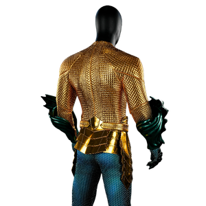 Disfraz de Cosplay de <span class=keywords><strong>Aquaman</strong></span> de DC Personalizado, Conjunto Completo para Hombre, para Halloween, Televisión y Cine, para Eventos y Actuaciones - Product Image 4