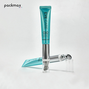 Tube de crème pour les yeux personnalisé de 20 ml avec masseur, applicateur de sérum cosmétique, emballage en tube PE antioxydant - Product Image 2