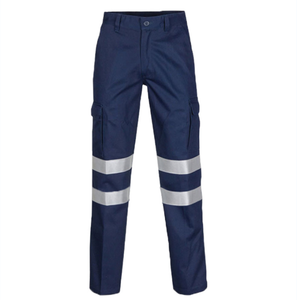 Khả năng hiển thị cao phản chiếu trang phục làm việc 300D Oxford quần với băng phản chiếu - Product Image 5