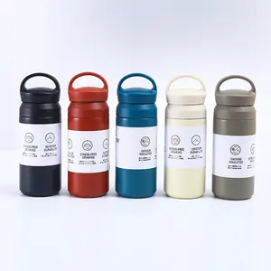 Advertising Creative Frosted Portable Thermos Cup Gift Cup Custom Logo 304 Stainless Steel Double Wall Vaccum Flask