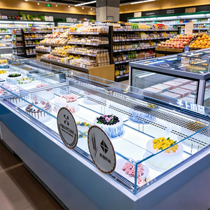 <span class=keywords><strong>Vitrine</strong></span> Réfrigérée Commerciale <span class=keywords><strong>pour</strong></span> Supermarché, Présentoir Réfrigéré <span class=keywords><strong>pour</strong></span> Pâtisseries et Gâteaux, Modèle à Brancher - Product Image 4