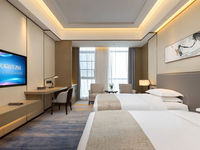 Vente en gros d'usine, mobilier de chambre complet sur mesure pour l'hôtel Wyndham Days Inn Dawn, mobilier de chambre d'hôtel de luxe 5 étoiles