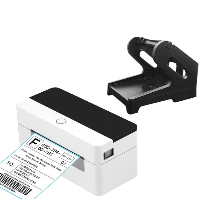 XP D463B BT USB Add Holder Shipping Label Printer Address Thermal Label Printer 4X6 Barcode Printer High Speed Label Maker