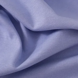 Échantillon gratuit tissu tricoté de qualité supérieure en jersey de coton 200g 100% coton tissu pour t-shirt