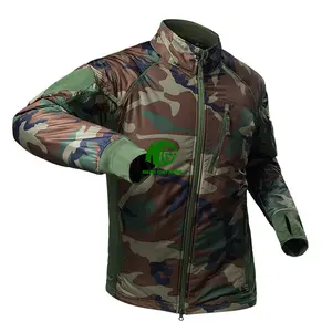 Kango Cycling Warm Windproof Nylon Light Weight Camouflage Multi functional Jacket For Adult