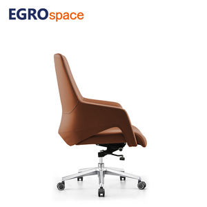 Ghế văn phòng điều chỉnh độ cao, xoay, da và gỗ EGROspace, thiết kế công thái học, dành cho thương mại, mới - Product Image 3