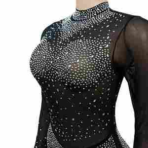 Nouvelle combinaison pantalon de luxe pour femme 2026, brodée, tendance club, maille pressée, manches longues, marque célèbre - Product Image 6