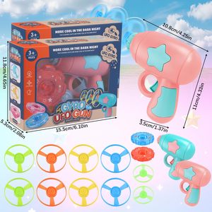 Juguete Interactivo Luminoso para Mascotas al Aire Libre: Libélula de Bambú Giratoria con Luz Intermitente y Catapulta para Gatos, Juguete de Lanzamiento con Vuelo Colorido - Product Image 1