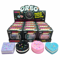 Jouet Squishy Géant en Gros, Biscuit Sandwich à Remontée Lente, Anti-Stress, Cadeau pour Enfants et Adultes, Idéal pour Fêtes