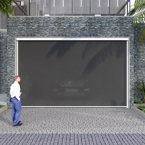 電動ジップトラック式屋外ブラインド、モダンな電動<span class=keywords><strong>PVC</strong></span>ロール、パティオバルコニー用プライバシースクリーン、屋外ローラーシェード - Product Image 3
