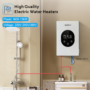 <span class=keywords><strong>Chauffe</strong></span>-<span class=keywords><strong>eau</strong></span> électrique à <span class=keywords><strong>changement</strong></span> de puissance automatique 220v 6kw -13kw sans réservoir pour l'utilisation de la salle de douche à domicile - Product Image 3