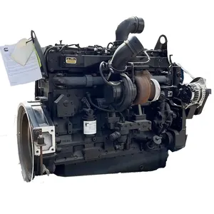 Motor diesel Cummin Qsm11 em linha de 6 cilindros refrigerado a ar