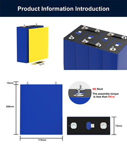 <strong>High</strong> Quality 8000 Cycle Grade a 3.2v 304Ah Prismatic <strong>Lifepo4</strong> <strong>Battery</strong> for EV Truck and Solar Street Light - Product Image 4