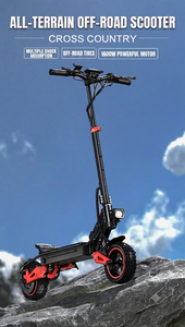 สกู๊ตเตอร์ไฟฟ้ากำลังสูง 1600W สำหรับผู้ใหญ่ ระยะทางไกล พับได้ พร้อมระบบกันสะเทือนคู่และยางแบบพกพา WHLTY-11 มอเตอร์ทรงพลัง 1600W - Product Image 5